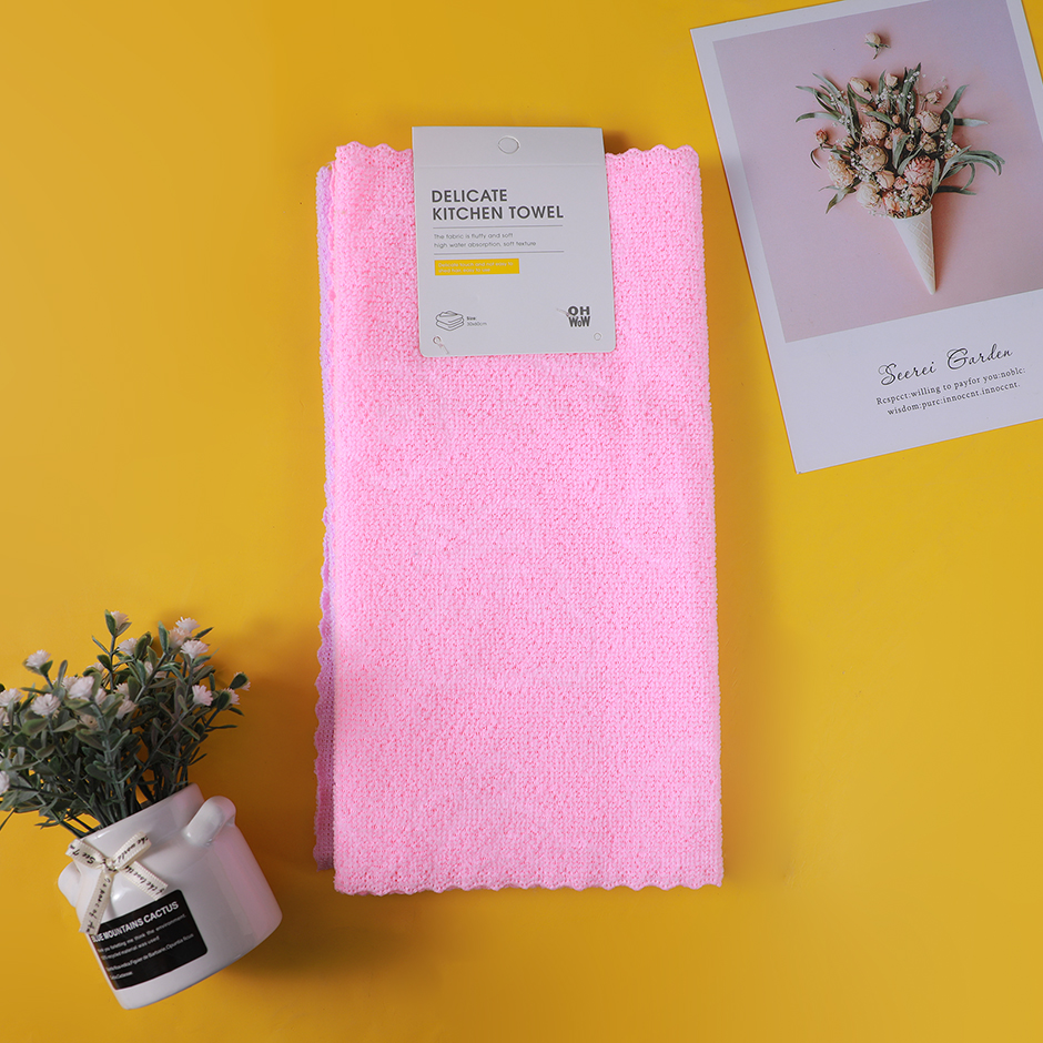 Serviette De Nettoyage Gaufrée 2 Pièces 30X60